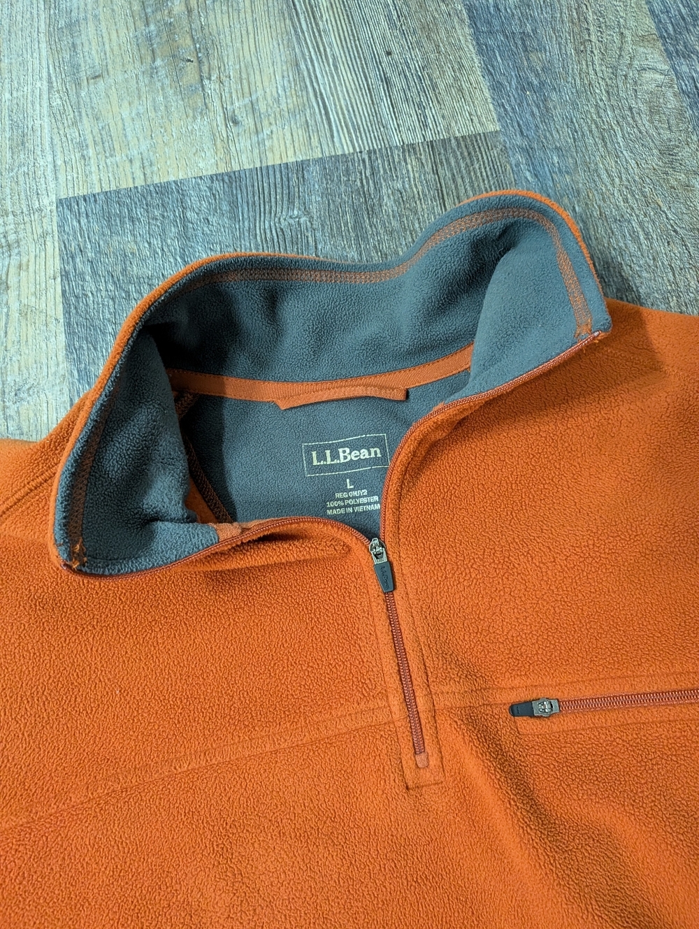 Bundle Of 2 L.L. Bean Pullover Long Sleeve Sweaters Size Men's Large - Picture 3 of 9
